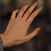 Picture of diamond eternity band eternity wedding