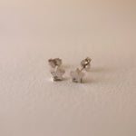 Load image into Gallery viewer, Picture of diamond star earrings thick star
