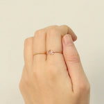 Load image into Gallery viewer, Picture of virgo zodiac sign diamond ring virgo
