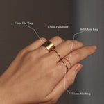 Load image into Gallery viewer, Picture of wedding band wedding ring 14k gold band
