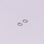 Load image into Gallery viewer, Picture of 9mm 14k gold hoop earrings 14k solid
