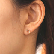 Picture of scorpio zodiac sign diamond earring