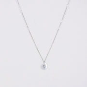 Picture of polaris diamond pendant necklace