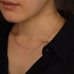 Load image into Gallery viewer, Picture of diamond necklace personalized diamond
