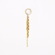 Picture of dangle earring 14k gold chain dangle
