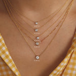 Load image into Gallery viewer, Picture of diamond solitaire necklace diamond
