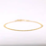 Load image into Gallery viewer, Picture of flat cuban chain bracelet cuban chain
