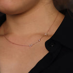 Load image into Gallery viewer, Picture of diamond necklace personalized diamond
