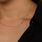 Load image into Gallery viewer, Picture of diamond necklace personalized diamond
