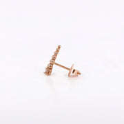 Picture of beaded climber earrings diamond climber
