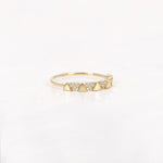 Load image into Gallery viewer, Picture of diamond wedding band alternating
