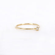 Picture of diamond star ring dainty star diamond