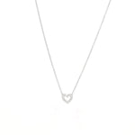 Load image into Gallery viewer, Picture of diamond heart necklace heart diamond
