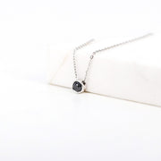 Picture of black diamond necklace black diamond