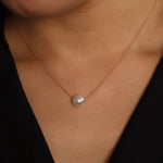 Load image into Gallery viewer, Picture of pearl necklace 65mm natural freshwater

