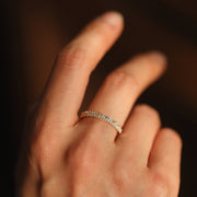 Picture of double layer diamond ring diamond