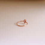 Load image into Gallery viewer, Picture of pink tourmaline ring pink stone ring
