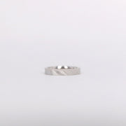 Picture of diagonal diamond cut eternity ring 14k