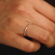 Picture of baguette diamond eternity ring baguette