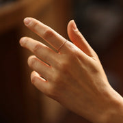 Picture of raso chain ring soft ring minimalist