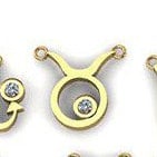 Picture of taurus zodiac sign diamond ring taurus