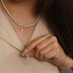 Load image into Gallery viewer, Picture of personalized numbers necklace custom
