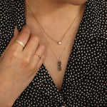 Load image into Gallery viewer, Picture of personalized numbers necklace custom
