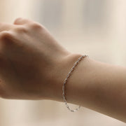 Picture of mini paper clip bracelet 45mm paper clip