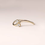 Load image into Gallery viewer, Picture of diamonds ring double diamond ring twin
