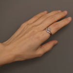 Load image into Gallery viewer, Picture of diamond enhancer ring guard diamond
