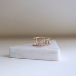 Load image into Gallery viewer, Picture of personalized diamond braided ring
