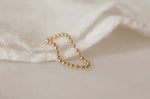 Load image into Gallery viewer, Picture of chain ring 15mm 14k gold soft chain ring
