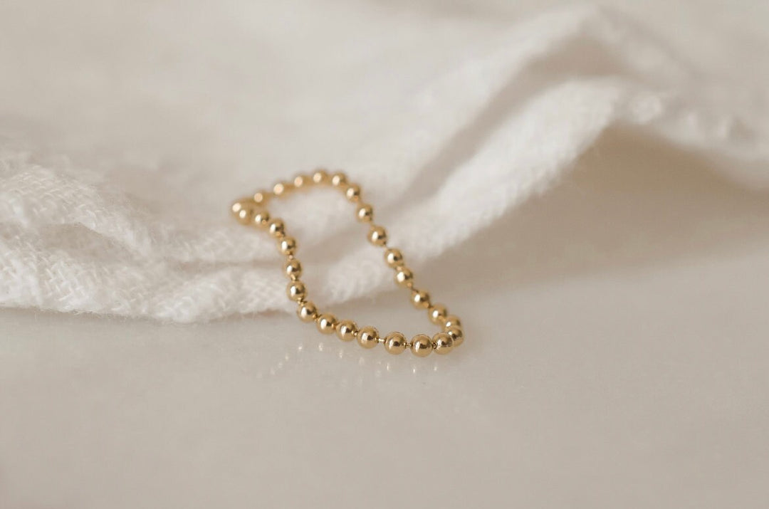 Picture of chain ring 15mm 14k gold soft chain ring